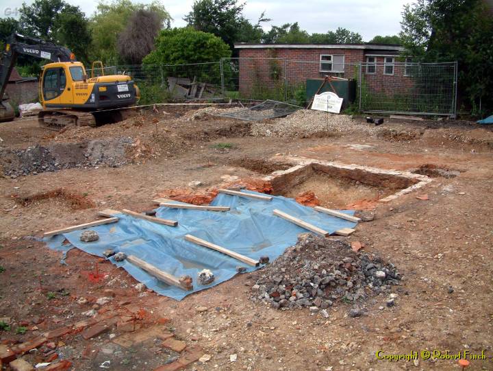 TK04 The Tile Kilns, found during re-development in New Road.